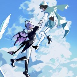 durin and venti flying drawing