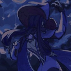 mona starry night doodle